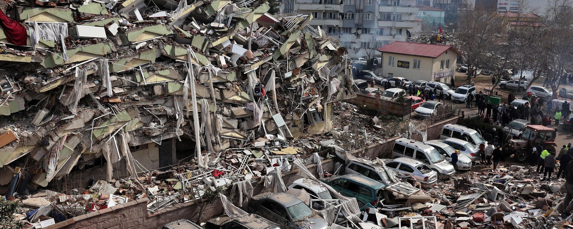 Вид на разрушения в турецком городе Кахраманмараш - اسپوتنیک افغانستان  , 1920, 11.02.2023