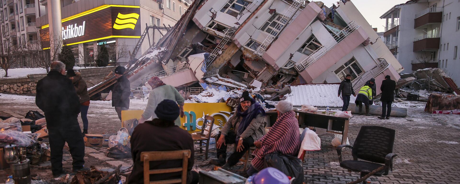 Разрушения в Гельбаши вследствие землетрясения в Турции  - اسپوتنیک افغانستان  , 1920, 19.02.2023