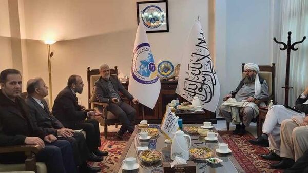 دیدار سرپرست سفارت ایران با سرپرست وزارت نفت و معادن گروه  - اسپوتنیک افغانستان  
