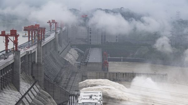Водосброс на плотине Three Gorges Dam в Китае - اسپوتنیک افغانستان  