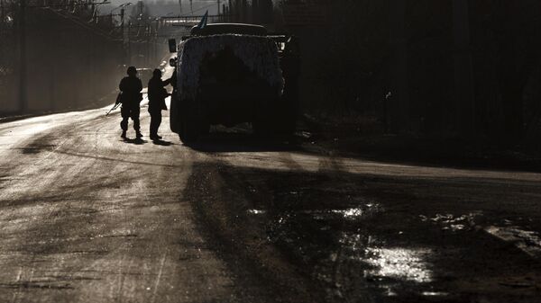 ارتش اوکراین در حومه آرتموفسک. عکس آرشیو - اسپوتنیک افغانستان  