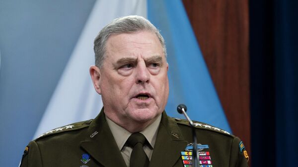 Глава Комитета начальников штабов вооруженных сил США генерал Марк Милли  - اسپوتنیک افغانستان  