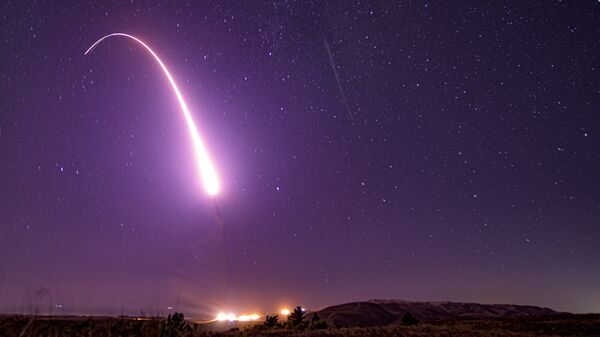 Пуск американской межконтинентальной баллистической ракеты Minuteman III - اسپوتنیک افغانستان  