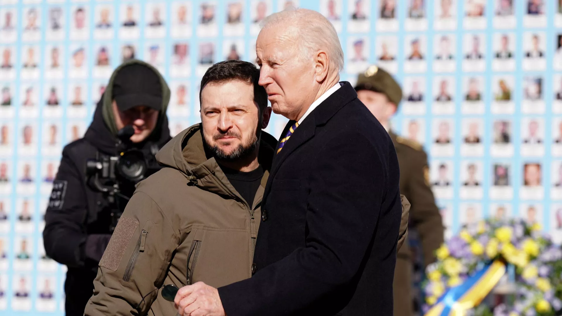 Джо Байден и Владимир Зеленский