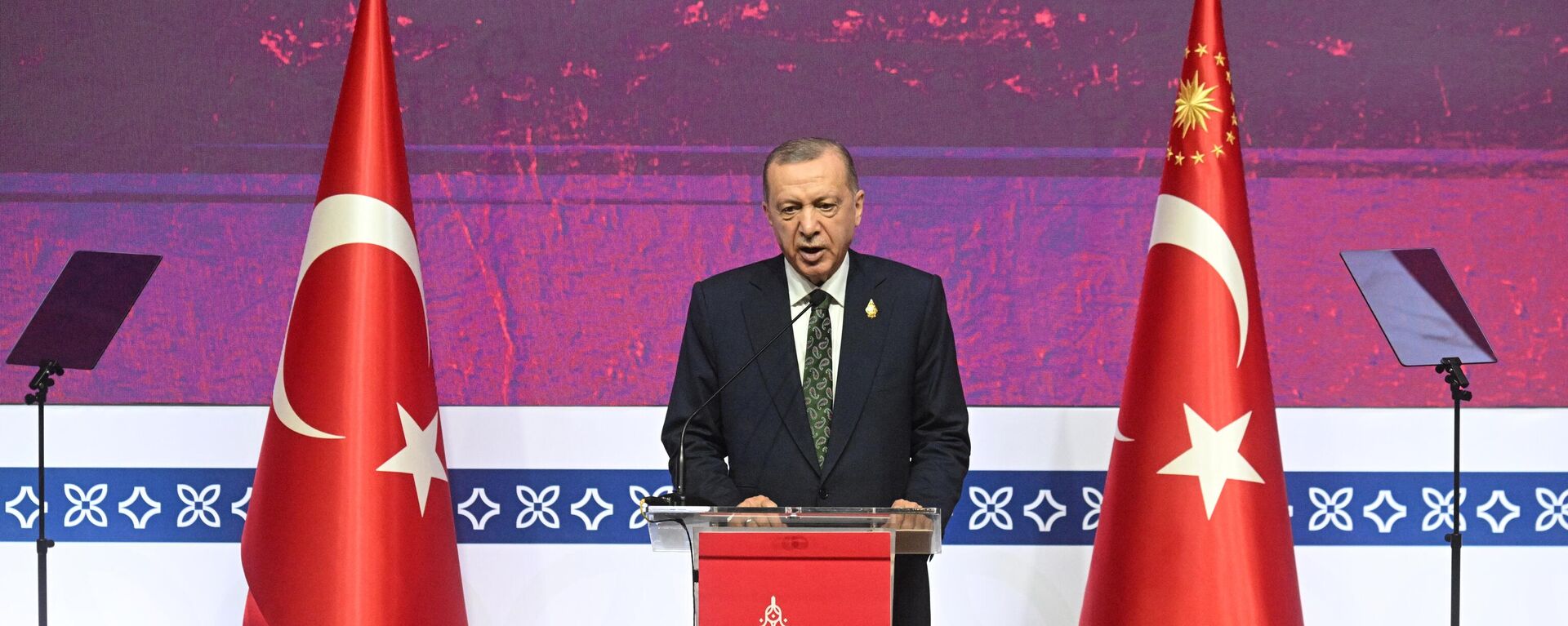 Президент Турции Реджеп Тайип Эрдоган выступает на пресс-конференции во время саммита G20 на Бали - اسپوتنیک افغانستان  , 1920, 14.05.2023
