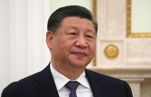 20مارچ 2023. شی جین پینگ رئیس جمهور چین در کاخ ریاست جمهوری مسکو - اسپوتنیک افغانستان  