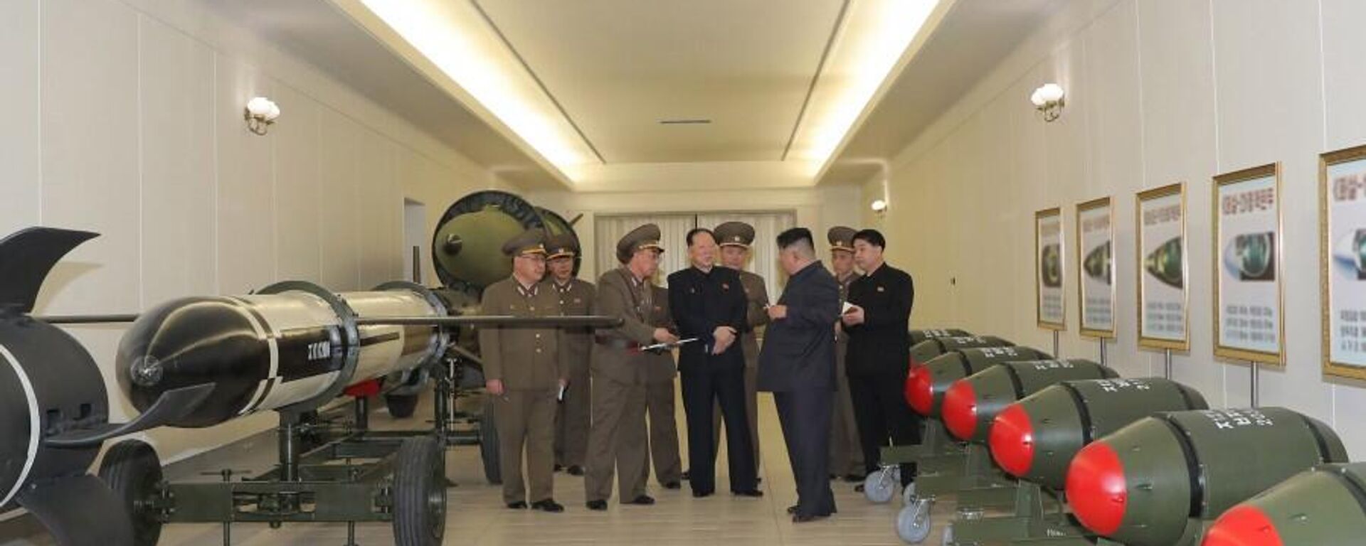 Лидер КНДР Ким Чен Ын на обсуждении проекта по созданию ядерного оружия - اسپوتنیک افغانستان  , 1920, 06.09.2023