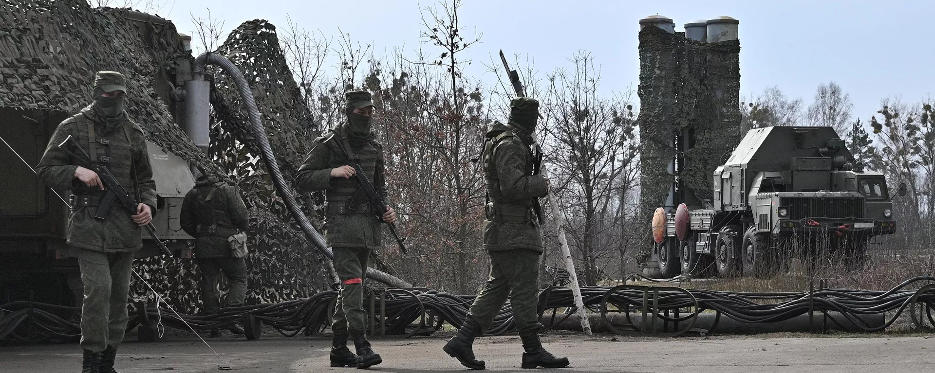 Военнослужащие зенитного ракетного полка, созданного в Лунинецком районе Брестской области для усиления системы ПВО Белоруссии на белорусско-украинской границе - اسپوتنیک افغانستان  , 1920, 03.04.2024