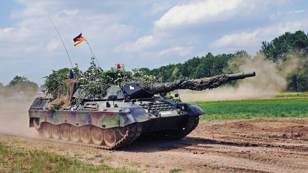 Немецкий танк Leopard 1A5 - اسپوتنیک افغانستان  