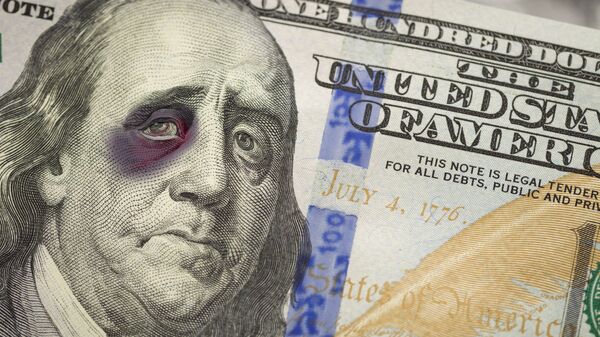 Изображение Бенджамина Франклина с подбитым глазом на банкноте номиналом сто долларов США - اسپوتنیک افغانستان  