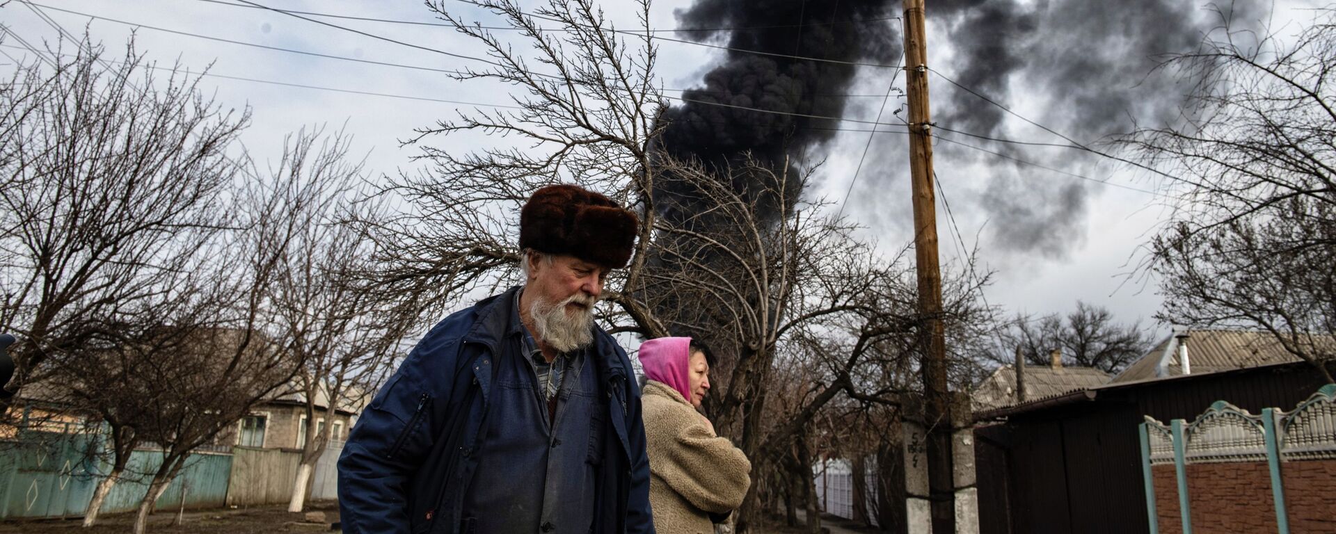 Пожар на нефтебазе в Луганске - اسپوتنیک افغانستان  , 1920, 12.05.2023