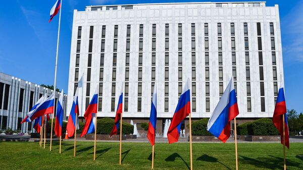 Здание посольства России в Вашингтоне - اسپوتنیک افغانستان  