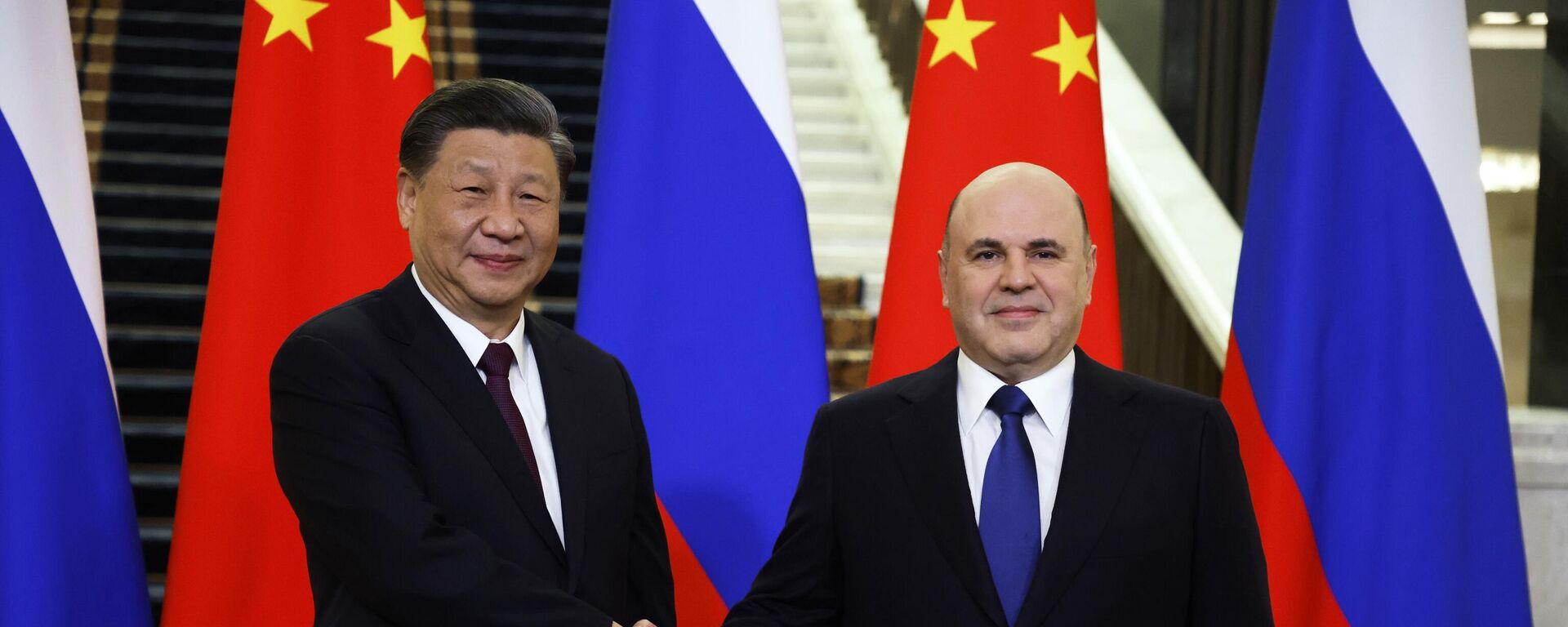 نخست وزیر روسیه: به همراه چین در برابر زورگویی برخی کشورها خواهیم ایستاد - اسپوتنیک افغانستان  , 1920, 24.05.2023