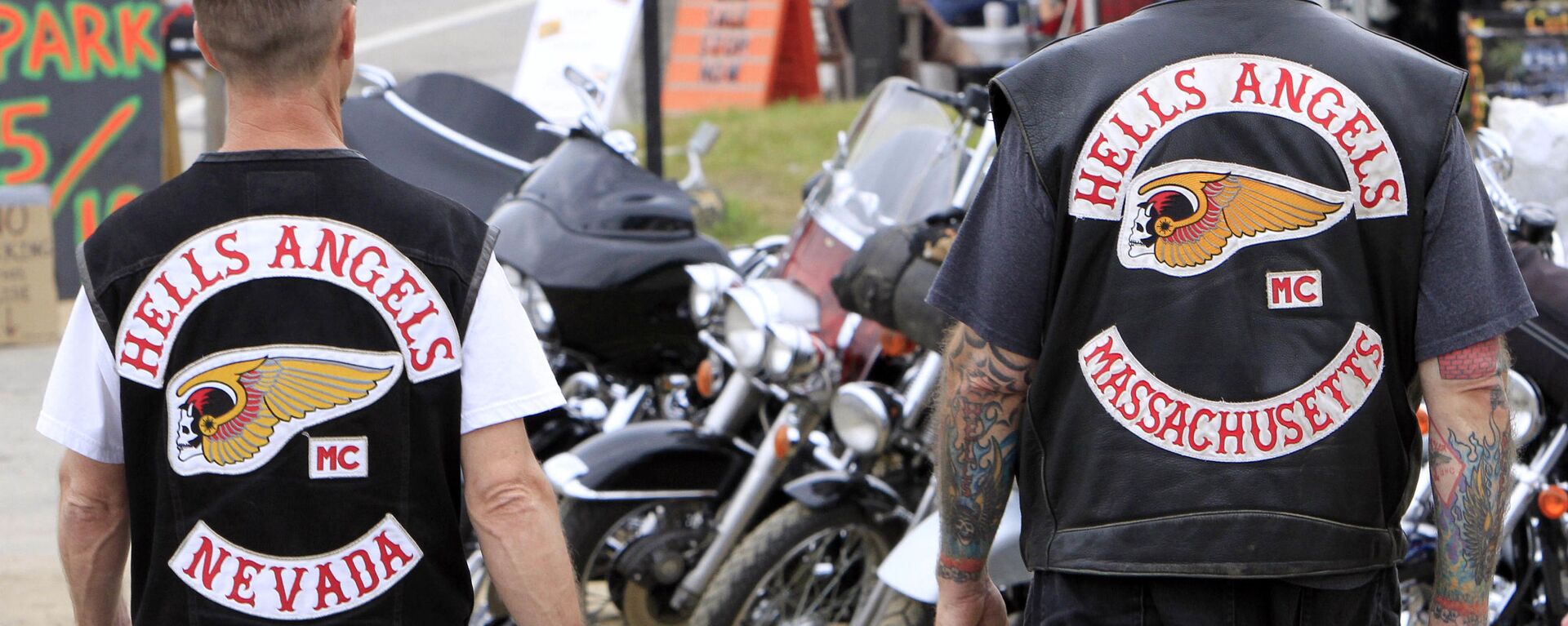 Члены мотоклуба Hells Angels на фестивале Bike Week в Нью-Гемпшире - اسپوتنیک افغانستان  , 1920, 28.05.2023