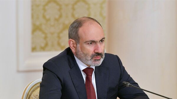 Исполняющий обязанности премьер-министра Армении Никол Пашинян - اسپوتنیک افغانستان  