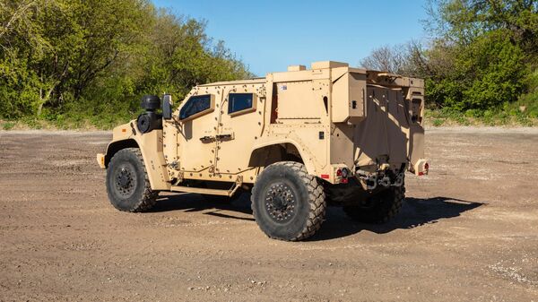 Легкая тактическая колесная машина для морской пехоты США  - اسپوتنیک افغانستان  