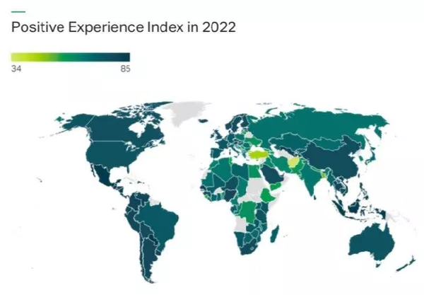 شاخص تجربه مثبت 2022. شاخص تجربه مثبت 2022. - اسپوتنیک افغانستان