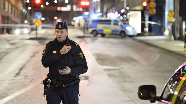 Шведский полицейский в Стокгольме - اسپوتنیک افغانستان  