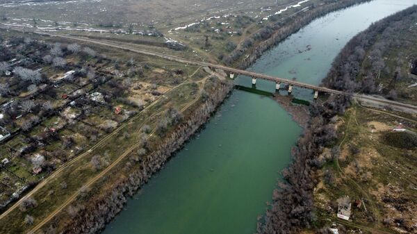 Вода из Днепра поступила в Северо-Крымский канал в Крыму - اسپوتنیک افغانستان  