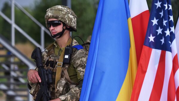 Совместные учения стран НАТО и Украины Три меча-2021 - اسپوتنیک افغانستان  