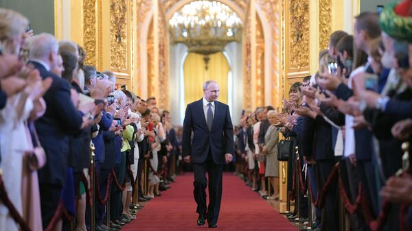 Инаугурация президента России В. Путина - اسپوتنیک افغانستان  