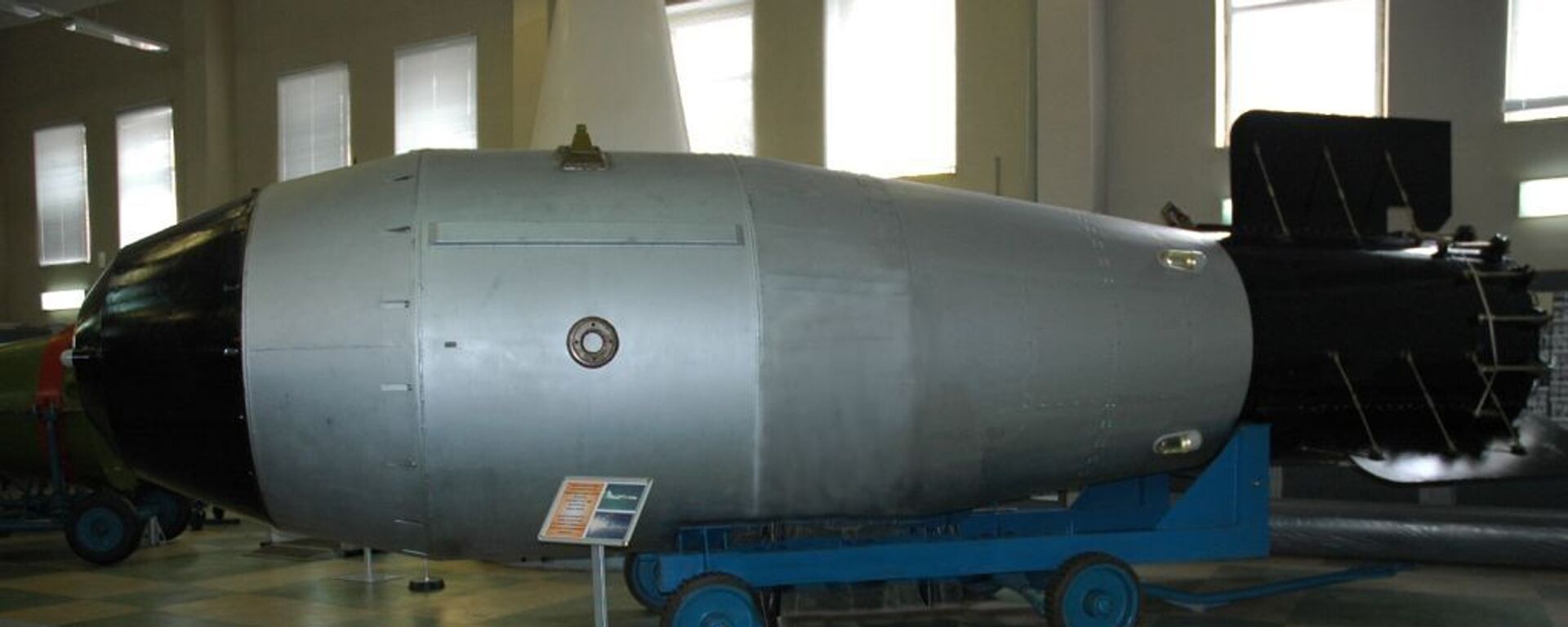 Натурный макет «Царь-бомбы» АН602 в Музее ядерного оружия РФЯЦ-ВНИИЭФ в Сарове - اسپوتنیک افغانستان  , 1920, 05.08.2023