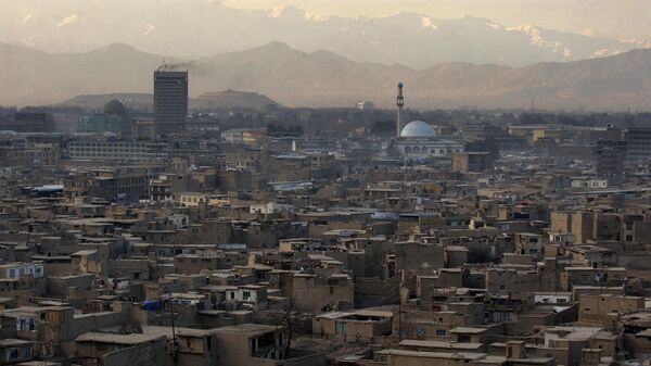 Вид города Кабул, Афганистан  - اسپوتنیک افغانستان  