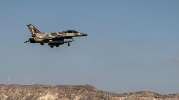 Истребитель F-16 Fighting Falcon ВВС Израиля.  - اسپوتنیک افغانستان  