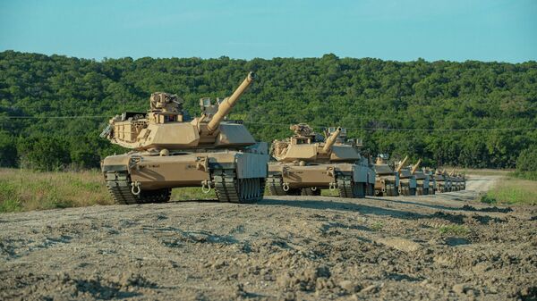 Американский танк M1A2 SEP v.3 Abrams - اسپوتنیک افغانستان  