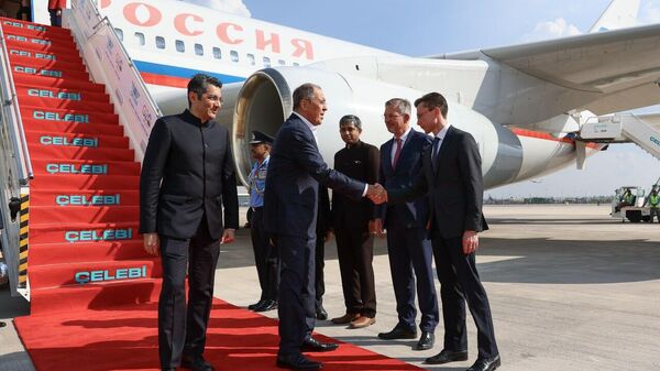 Министр иностранных дел РФ Сергей Лавров прибыл в Нью-Дели - اسپوتنیک افغانستان  