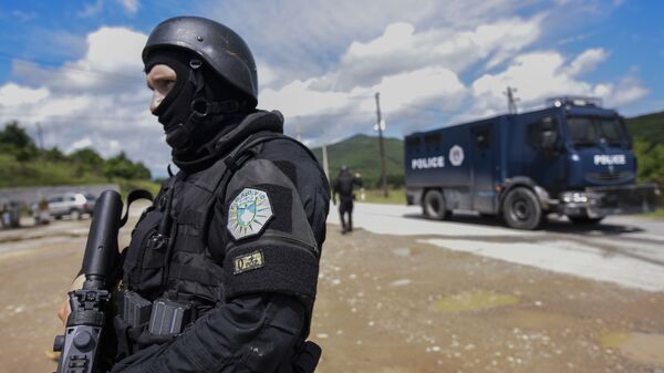 Спецоперация косовской полиции на севере Косово - اسپوتنیک افغانستان  
