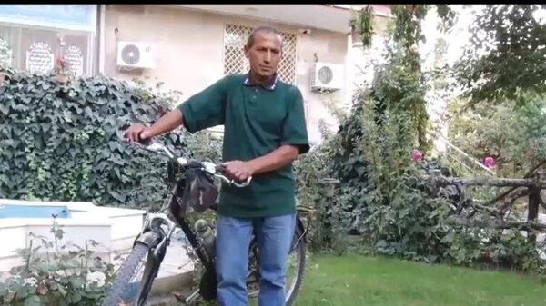 دوچرخه سوار ایرانی با پیام صلح به کابل رسید - اسپوتنیک افغانستان  