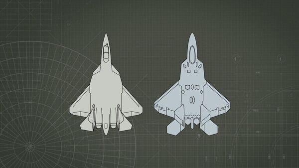 مقایسه جنگنده های نسل پنجم Su-57 و F-22 - اسپوتنیک افغانستان  