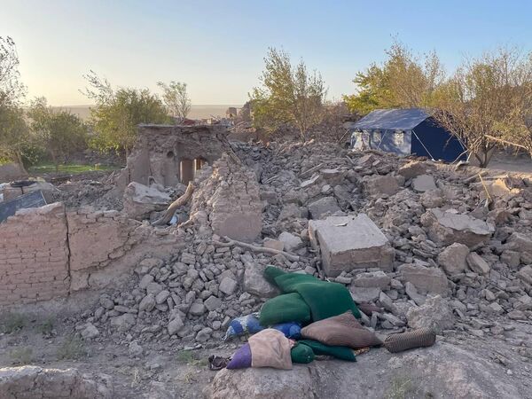 وضع هرات و اطراف آن بعد از زلزله ویرانگر - اسپوتنیک افغانستان  