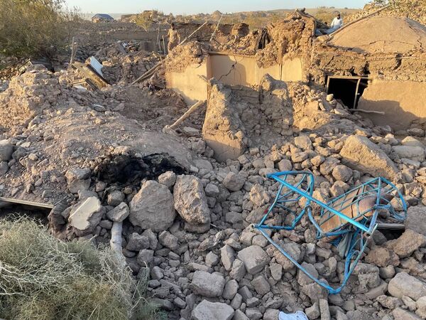 وضع هرات و اطراف آن بعد از زلزله ویرانگر - اسپوتنیک افغانستان  