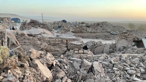 Ситуация в Герате и окрестностях после разрушительного землетрясения - اسپوتنیک افغانستان  