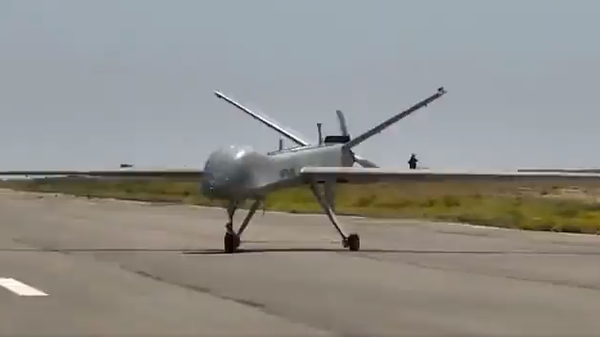 Iran's new Mohajer-10 medium-altitude long-endurance (MALE) combat drone - اسپوتنیک افغانستان  