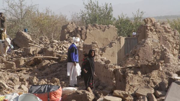 Последствия землетрясения в Герате, Афганистан - اسپوتنیک افغانستان  