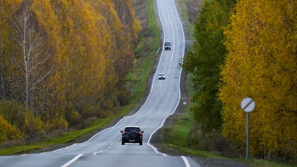 Автомобильная дорога в Новосибирской области - اسپوتنیک افغانستان  