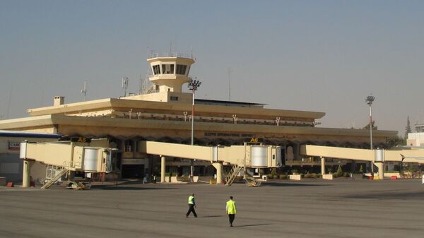 Аэропорт Алеппо в Сирии - اسپوتنیک افغانستان  
