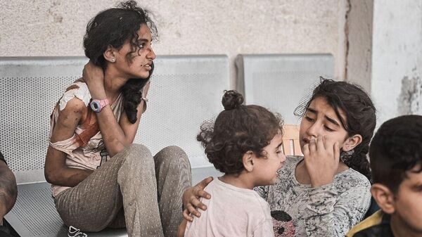 Children from Rafah city, Gaza Strip - اسپوتنیک افغانستان  