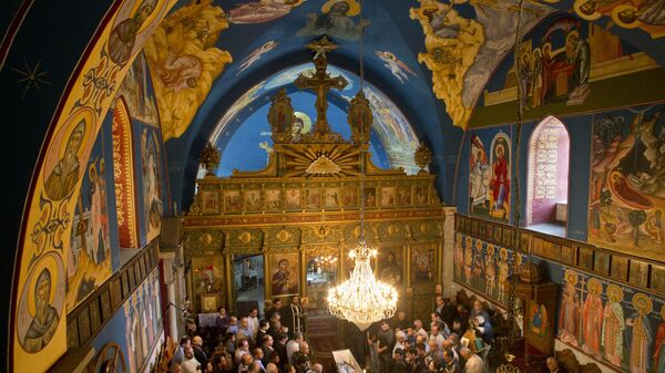 Греческая православная церковь Святого Порфирия в Газе - اسپوتنیک افغانستان  