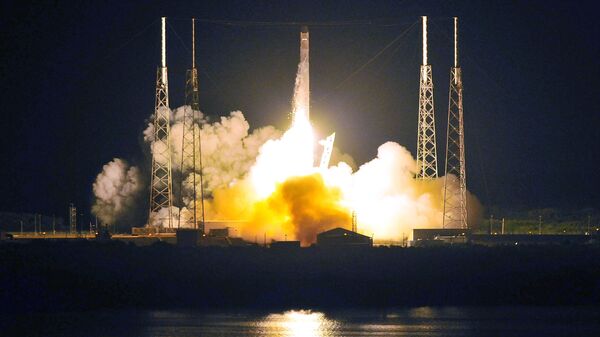 Запуск ракеты Falcon во Флориде - اسپوتنیک افغانستان  