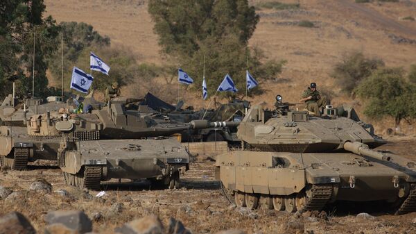 Израильские боевые танки Меркава, Израиль - اسپوتنیک افغانستان  