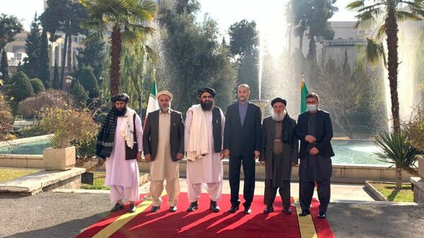 هیئت اعزامی طالبان به تهران ایران - اسپوتنیک افغانستان  