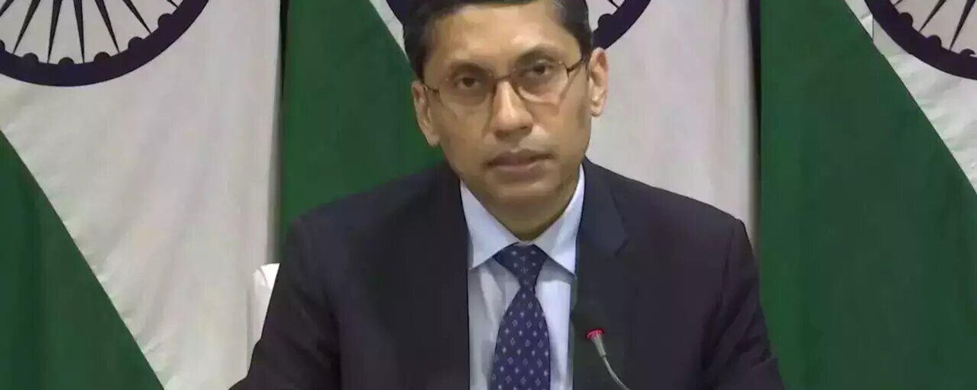 Arindam Bagchi, Official Spokesperson, Ministry of External Affairs, India - اسپوتنیک افغانستان  , 1920, 07.12.2023