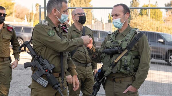 Двухдневные учения Армия обороны Израиля Thunderstorm на границе с Ливаном - اسپوتنیک افغانستان  
