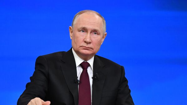 Прямая линия и большая пресс-конференция президента РФ В. Путина - اسپوتنیک افغانستان  