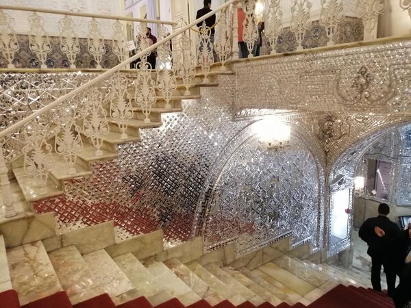 آینه کاری در کاخ گلستان - اسپوتنیک افغانستان  