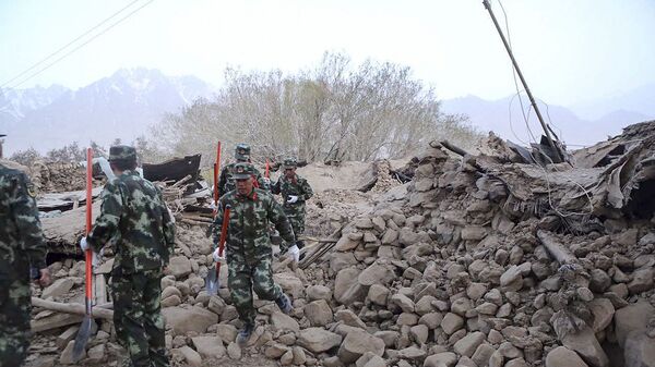 زمین لرزه در چین - اسپوتنیک افغانستان  